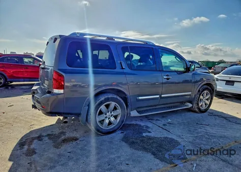 2012 Nissan Armada Sv from USA, damaged, VIN 5N1BA0NF7CN620706